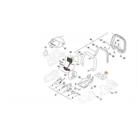 STIHL  Zestaw pasa do noszenia HA06 007 3400